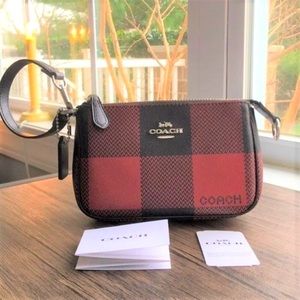๐บONE LEFT!๐บ COACH Plaid Mini Bag / Clutch!